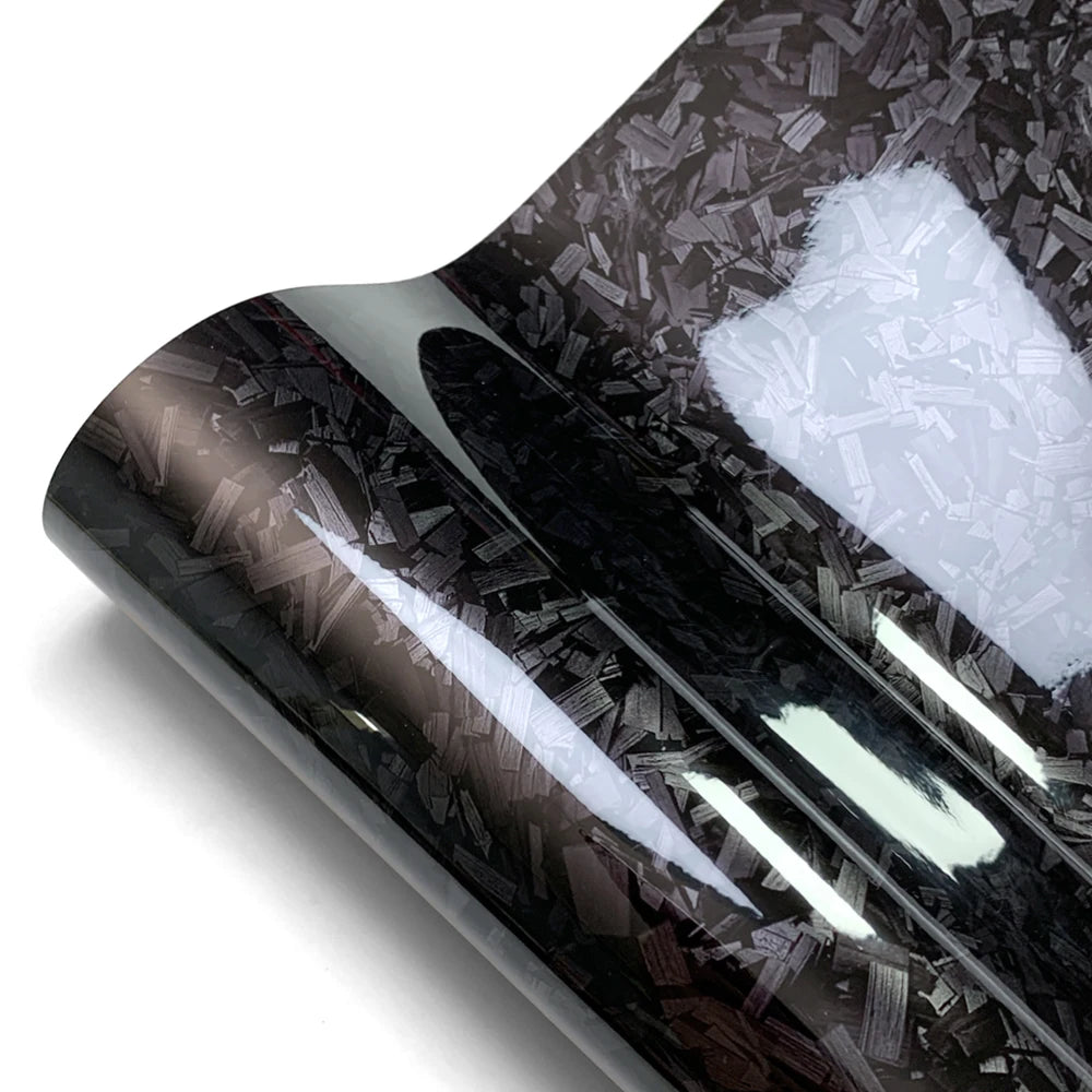 E-Moto Battery Wrap Forged Carbon