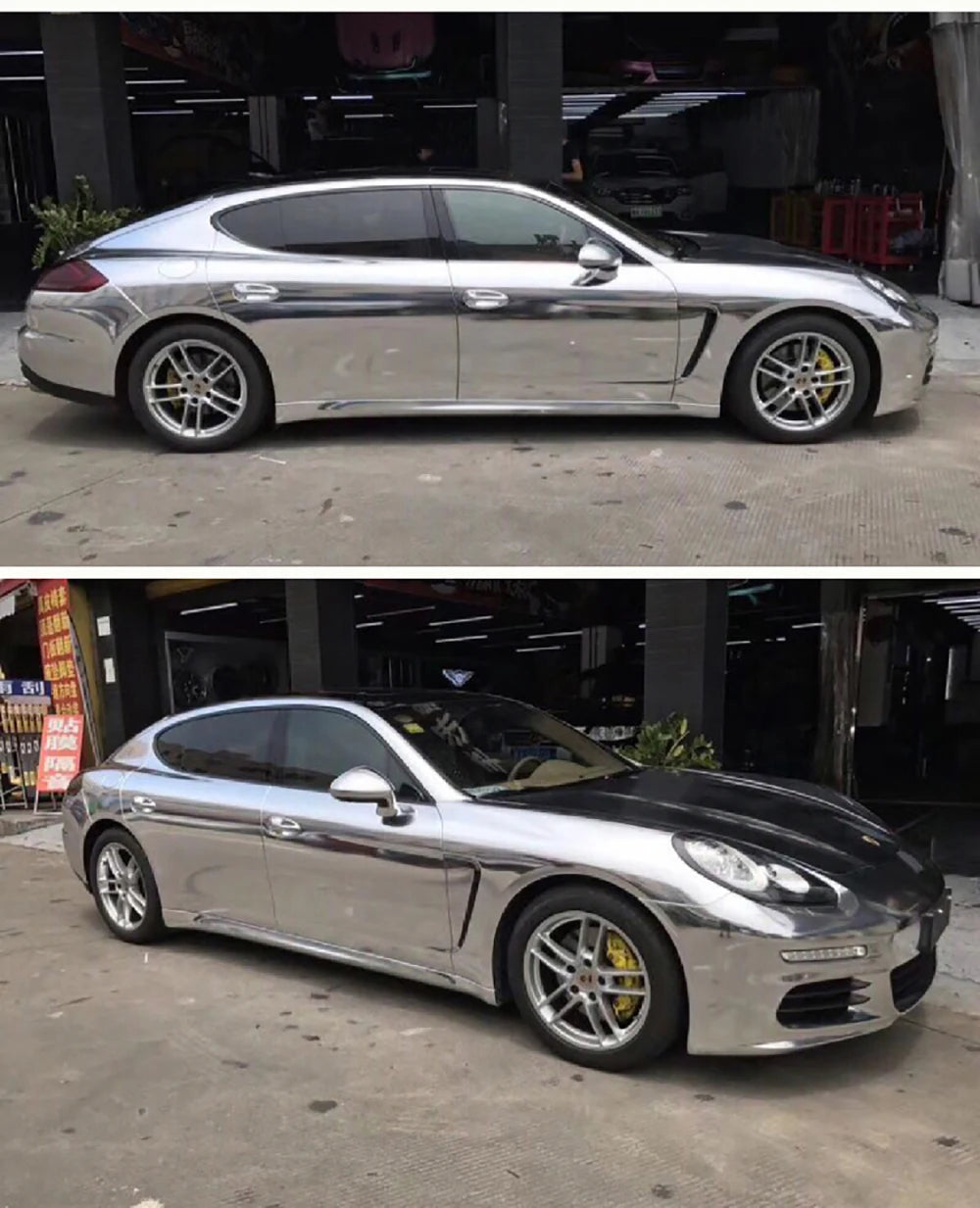 152*30/40/50cm 50*200cm Chrome Glossy Mirror Vinyl Wrap Film For Auto Laptop Computer Motorcycle Bicycle Cover Car Accessories
