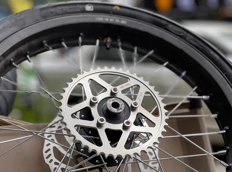 17" Supermoto Wheel Set