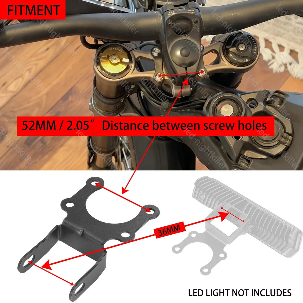 For Sur Ron Sur-Ron SurRon Segway Talaria Plug N Play Waterproof for 20W Headlight Switch White Spot Flood Led Pod Combo Kit Set