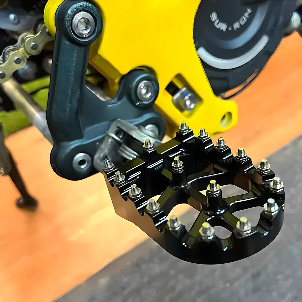 For Surron Motocross Light Bee X & S For Segway X160 X260 Electric Foot Pegs Fixing Bracket Rests Pedal Mount Support Bracket