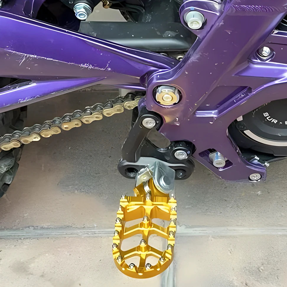 For Surron Motocross Light Bee X & S For Segway X160 X260 Electric Foot Pegs Fixing Bracket Rests Pedal Mount Support Bracket