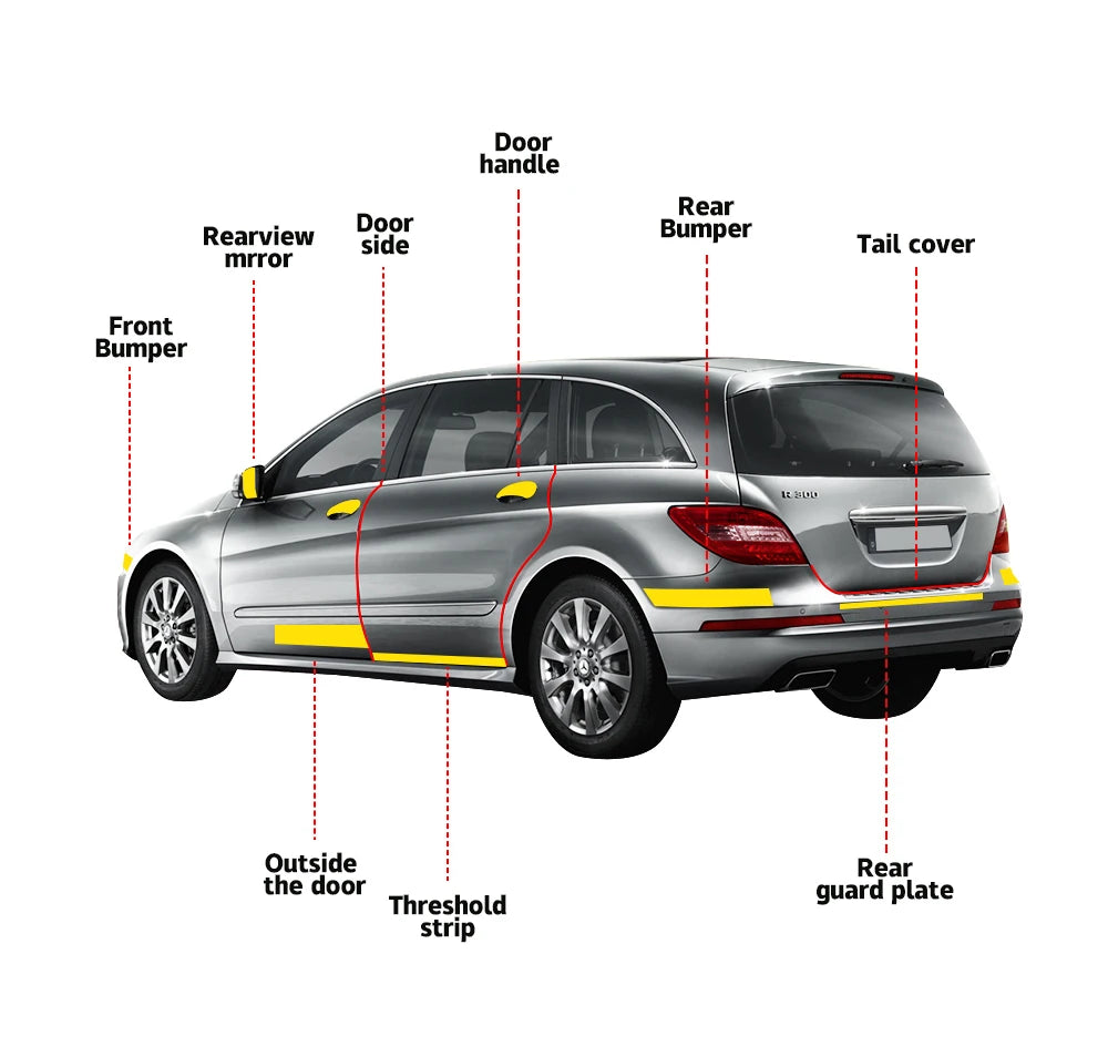 Carbon Fiber Film Glossy Black Car Body Film Forged Carbon Fiber Vinyl Wrap Film Self Adhesive Decal Sticker for Car Accessories