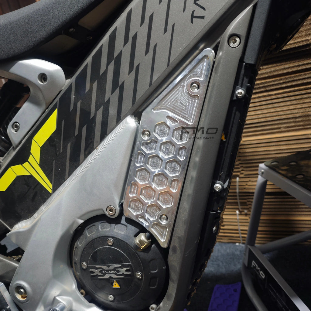 FMO CNC Side Cover for Talaria XXX - High Quality Aluminum Alloy Protective Shell, Perfect Fit & Durable